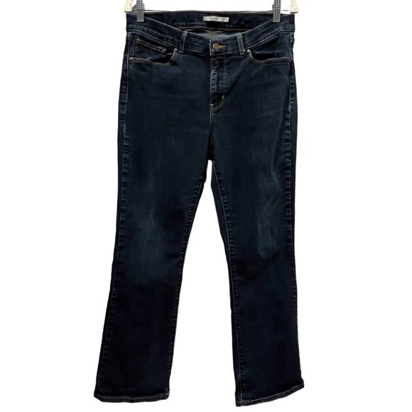 Levi's Women's Classic Boot Cut Jeans, Dark Wash, 12 - Picture 1 of 7
